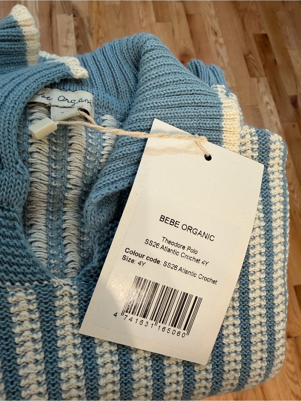 Nwt Bebe Organic Theodore Polo 4y — image 2 of 3